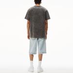 Футболка унисекс черная Alexander Wang, черный - фото 3