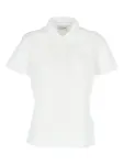 Рубашка поло на пуговицах Lacoste, белый - фото