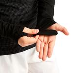 Детский термобелье с длинными рукавами Keepdry 500 - черный Kipsta - фото 10