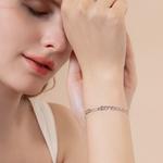 FANCI Серебряный браслет S925 для женщин - фото 9