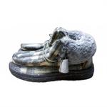 Тапочки Cassidy Comfort для девочек в серую клетку Lamo, Grey Plaid - фото