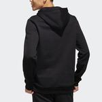 Толстовка adidas neo M FAV MTL GR HD Drawstring Black, черный - фото 4