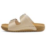 Сандалии Abbas со стелькой Flexus, золотой - фото 3