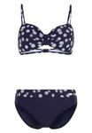 Бикини GLUE LASCANA, цвет navy/white - фото 7