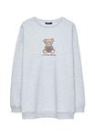 Толстовка Stradivarius Sweatshirt, Grey - фото 6