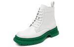 Ботинки Martin унисекс белый на зеленом фоне Tuatara - фото 3