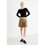 Юбка А-силуэта VMBAYA SHORT SKIRT  Vero Moda, коричневый - фото 3