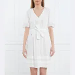 Платье Рибер Marella, белый - фото