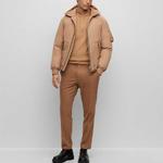 HUGO BOSS Свитер мужской Medium бежевый - фото 6