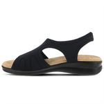 Женские сандалии без шнуровки Flexus by Spring Step Nyaman, черный - фото 3