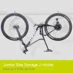 Пара больших крючков Delta Cycle, Silver/Red - фото 7