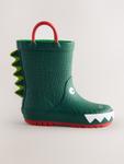 Резиновые сапоги Next, зеленый/темно-зеленый - фото 2