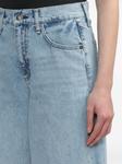 Rag & bone широкие джинсы Sofie с завышенной талией, синий - фото 4