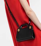 Сумка-тоут Wanda Mini из кожи Ferragamo, черный - фото 2