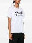 MOSCHINO JEANS футболка с логотипом, белый - фото 3