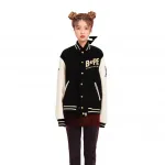 Бейсбольная майка унисекс черная A Bathing Ape, черный - фото 7