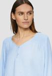 Блуза STRUKTURIERTE MIT V-AUSSCHNITT s.Oliver, светло-голубой - фото 4