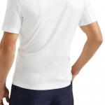 Футболка с вышитым логотипом Brunello Cucinelli, Ecru - фото 7