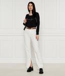 Лонгслив женский Liu Jo Sport с надписью, черный - фото 2