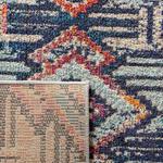 Ковер SAFAVIEH, 305 x 427 см, Madison Collection, Black & Orange, Moroccan Boho Diamond Distressed Design, Non-Shedding & Easy Care, идеален для помещений с высокой проходимостью в гостиной, спальне (MAD455Z) - фото 8