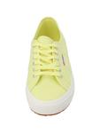 Кроссовки на шнуровке Superga, цвет sunny/lime - фото 4