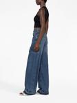 Stella McCartney широкие джинсы с карманами, синий - фото 4