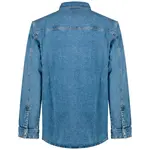 Джинсовая рубашка-рубашка Karl Lagerfeld Jeans Utility Denim, синий - фото 3