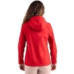 Куртка с капюшоном Tempo recycled stretch softshell Clique, Black Red - фото 2