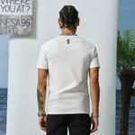 Футболка унисекс STK SMALL TOWN KID, белый - фото 11