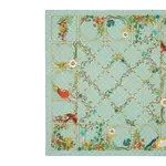 GUCCI Шелковый  шарф Unisex Green/Multicolor - фото 7