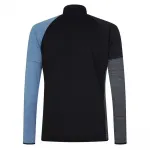 Флис Rock Experience Kobra Mock Neck full zip, серый/синий - фото 2