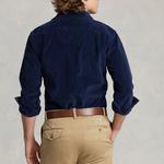 Футболка поло мужская синяя Polo Ralph Lauren - фото 5