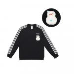 Adidas Свитшот унисекс черный - фото 3