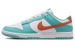 Nike Dunk Low "Miami Dolphins" Белый Синий Оранжевый - фото