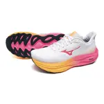 Беговые кроссовки WAVE SKY 7 Mizuno, белый/розовый - фото 11