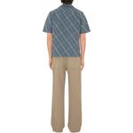 Клетчатая рубашка Burberry, синий - фото 4