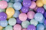 Набор пластиковых шариков MeowBaby 7см, 200 шт. - фото