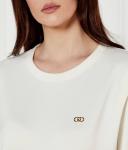 Свитер Regular fit Liu Jo Sport, экрю - фото 4