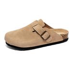 Закрытые тапочки унисекс GZZ, каштан - фото 6