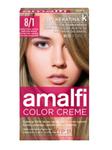 Крем-краска для волос 8/1 ASH LIGHT BLONDE AMALFI - фото