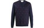 Мужской свитер Gucci, синий - фото