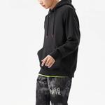 Спортивная баскетбольная коллекция Толстовка унисекс черная Lining, черный - фото 6