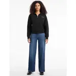 Толстовка Guess Jeans Dark half zip, черный - фото 4