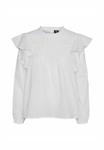 Блуза Vero Moda Curve Blouse, Snow White/White - фото 6