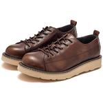 Туфли Men"s Casual Men Low-Top Brown Mata - фото 3
