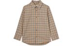 Детская рубашка Burberry, цвет Beige - фото