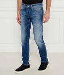 Джинсы мужские Replay с эффектом потертости, синий - фото