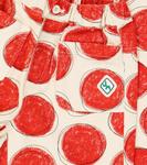 Хлопковые брюки в красный горошек Jellymallow, красный - фото 2