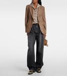 Замшевый блейзер Brunello Cucinelli, New Tape - фото 2