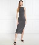 Платье CALVIN KLEIN JEANS WASHED RIB LABEL, цвет grafite - фото 3